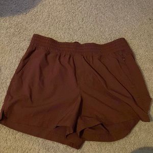 Mauve Running shorts